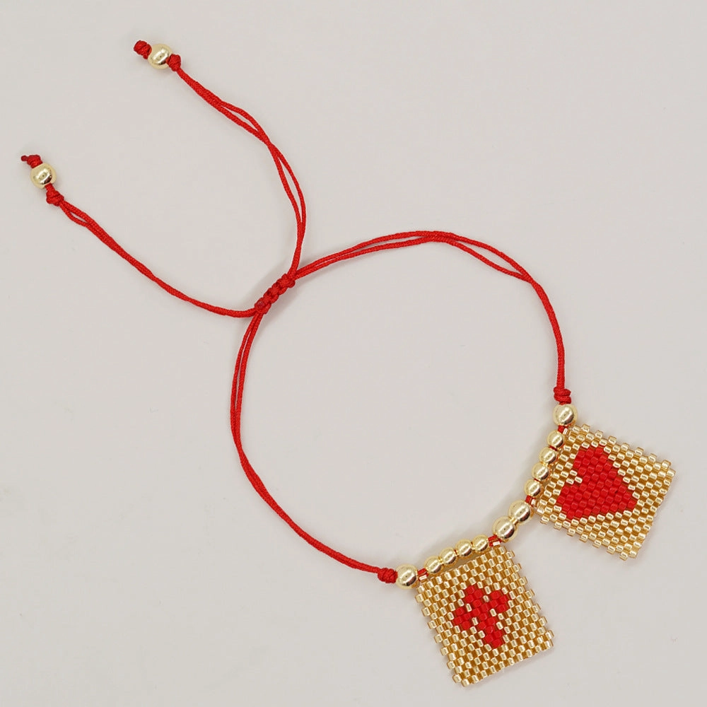 Wholesale Vintage Bohemian Glass Bracelet