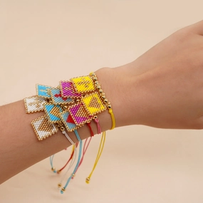 Wholesale Vintage Bohemian Glass Bracelet
