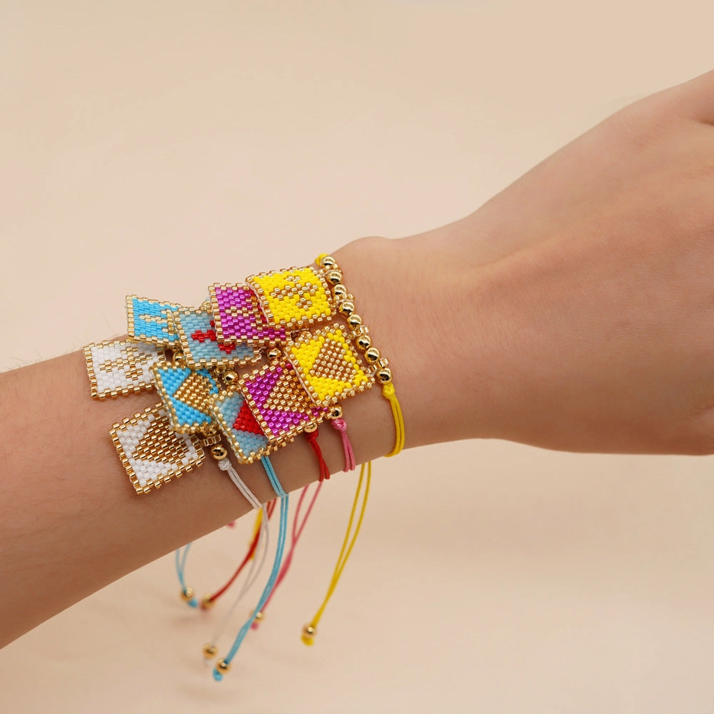 Wholesale Vintage Bohemian Glass Bracelet
