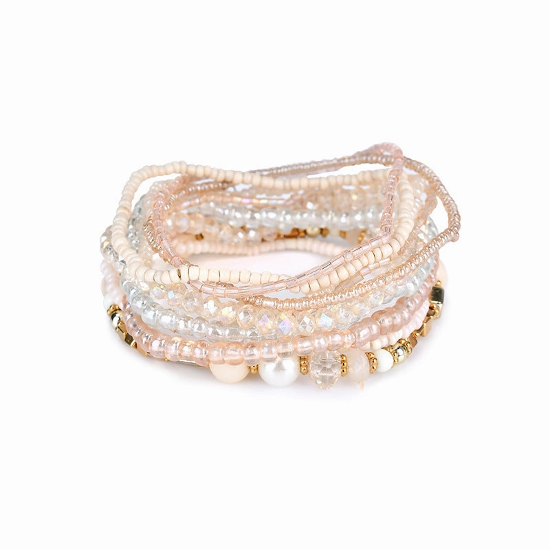 Wholesale Vintage Bohemian Multi-layered Handmade Braided Bracelet
