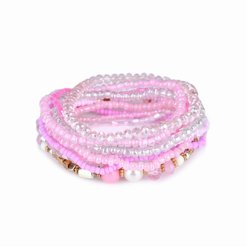 Wholesale Vintage Bohemian Multi-layered Handmade Braided Bracelet