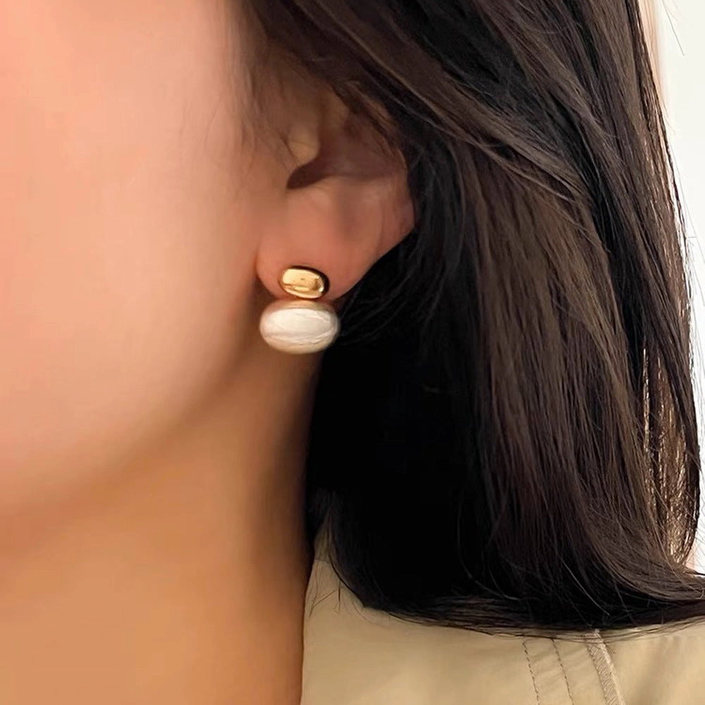 Wholesale Vintage Brushed Metal Earrings