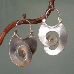 Wholesale Vintage Circle Alloy Earrings