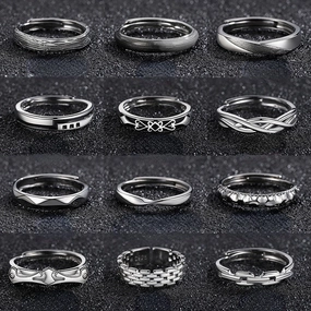 Wholesale Vintage Copper Mbius Mens Rings