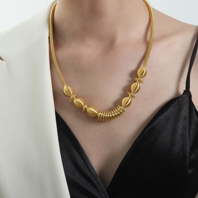 Wholesale Vintage Copper Spring Necklaces and Collarbone Chains