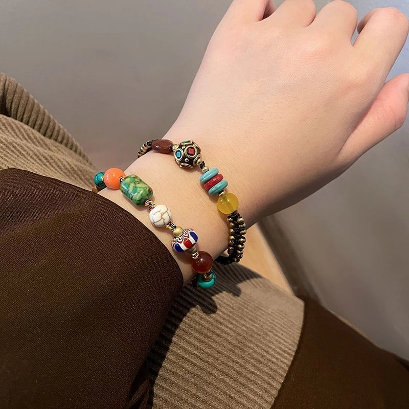 Wholesale Vintage Ethnic Style Ceramic Bracelet