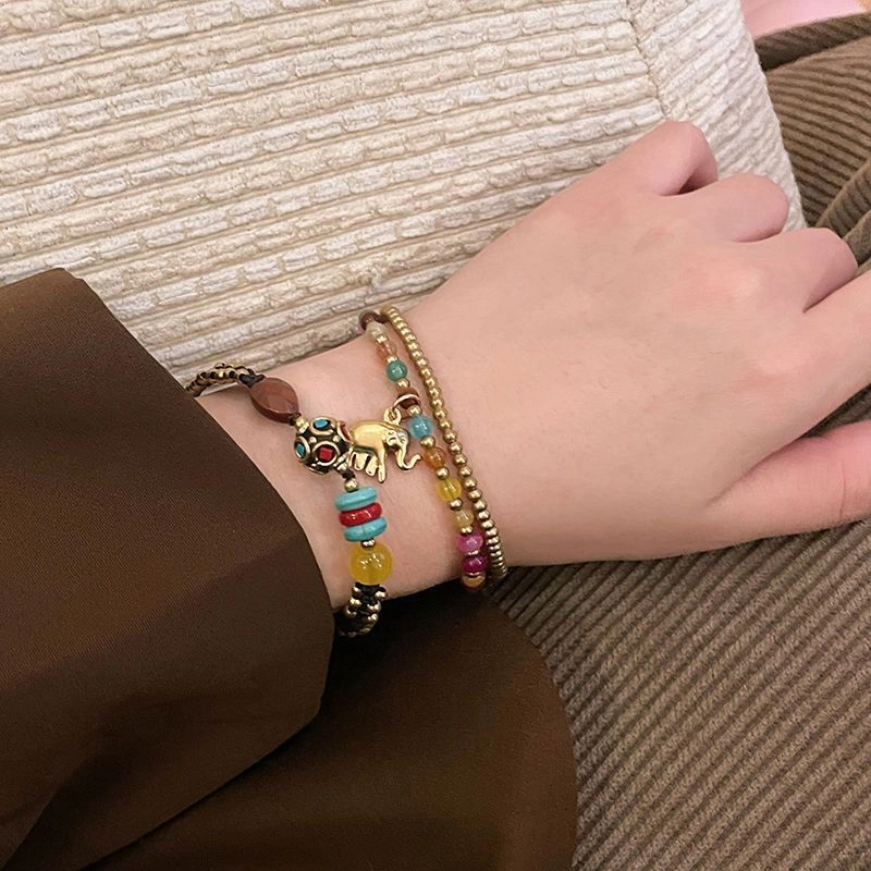 Wholesale Vintage Ethnic Style Ceramic Bracelet