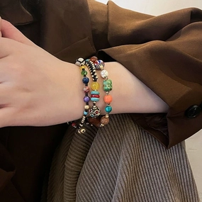 Wholesale Vintage Ethnic Style Ceramic Bracelet