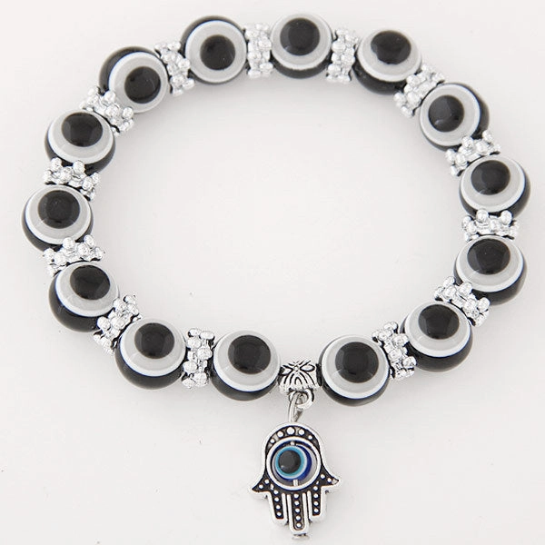 Wholesale Vintage Evil Eye Alloy Bracelet