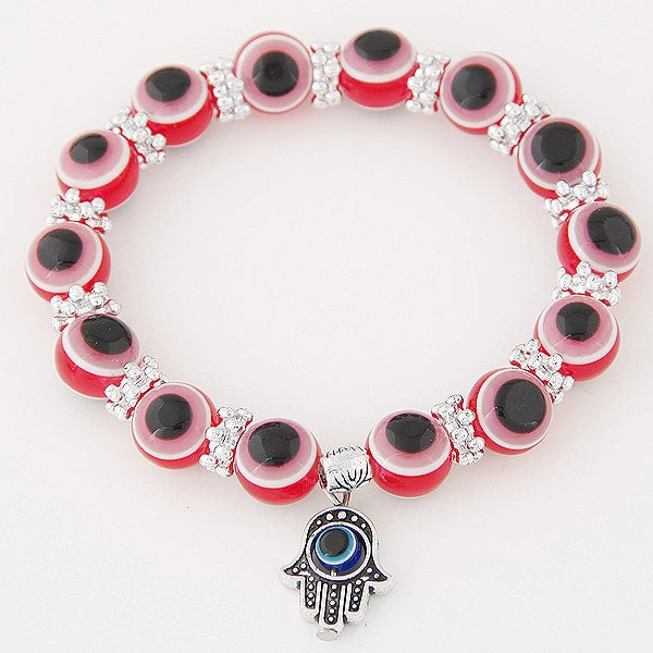 Wholesale Vintage Evil Eye Alloy Bracelet