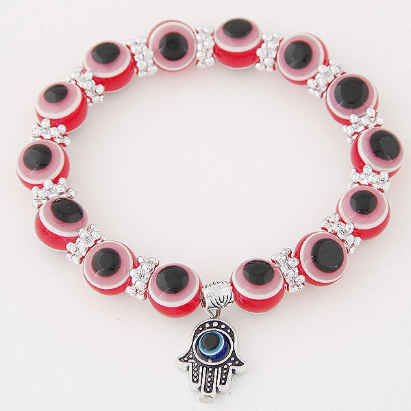 Wholesale Vintage Evil Eye Alloy Bracelet