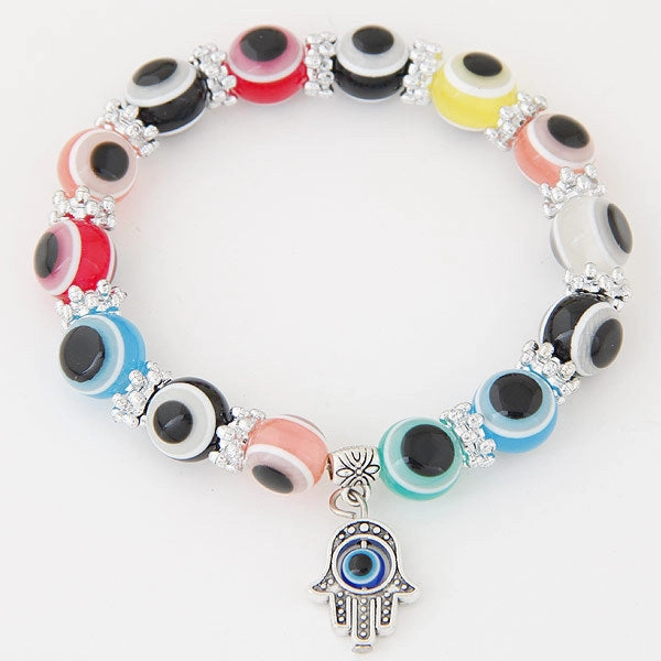 Wholesale Vintage Evil Eye Alloy Bracelet