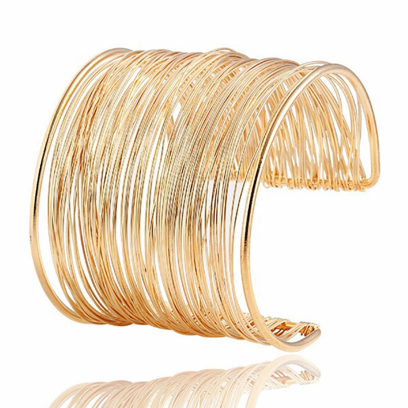 Wholesale Vintage Exaggerated Punk Alloy Bracelet
