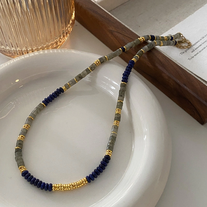 Wholesale Vintage Fashion Natural Stone Necklaces