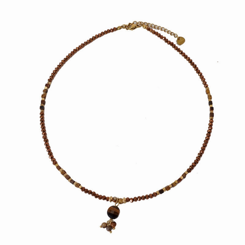 Wholesale Vintage Fashion Natural Stone Necklaces
