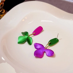 Wholesale Vintage Flower Alloy Earrings