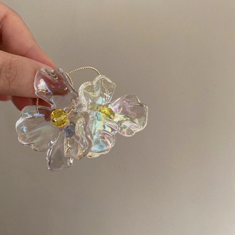 Wholesale Vintage Flower Copper Earrings