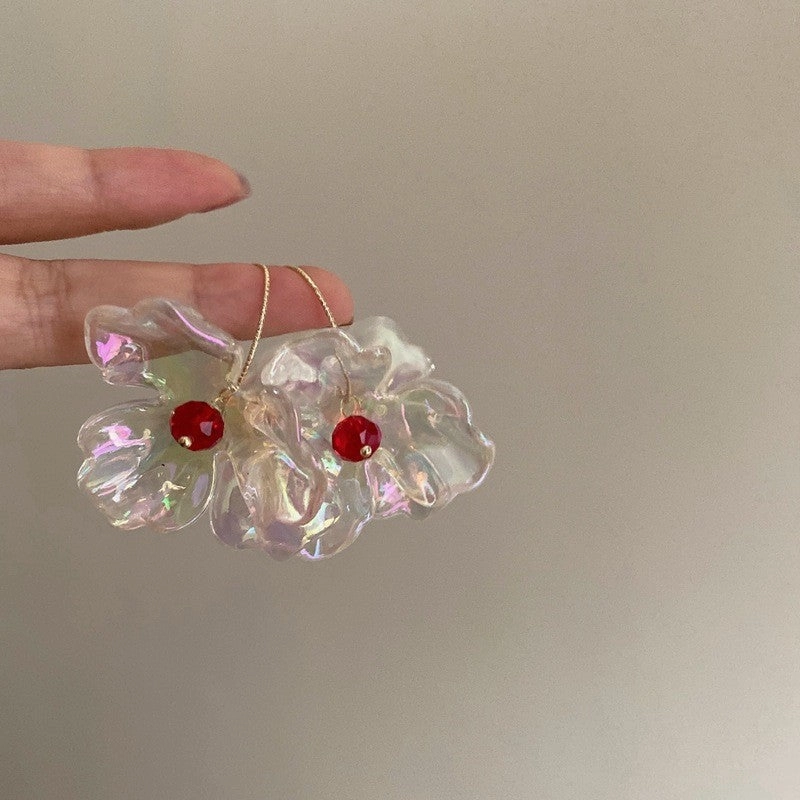 Wholesale Vintage Flower Copper Earrings