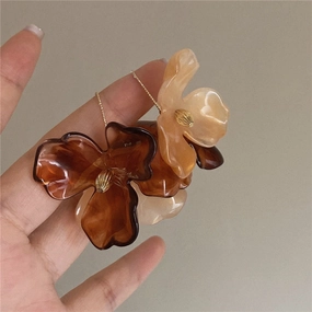Wholesale Vintage Flower Copper Earrings