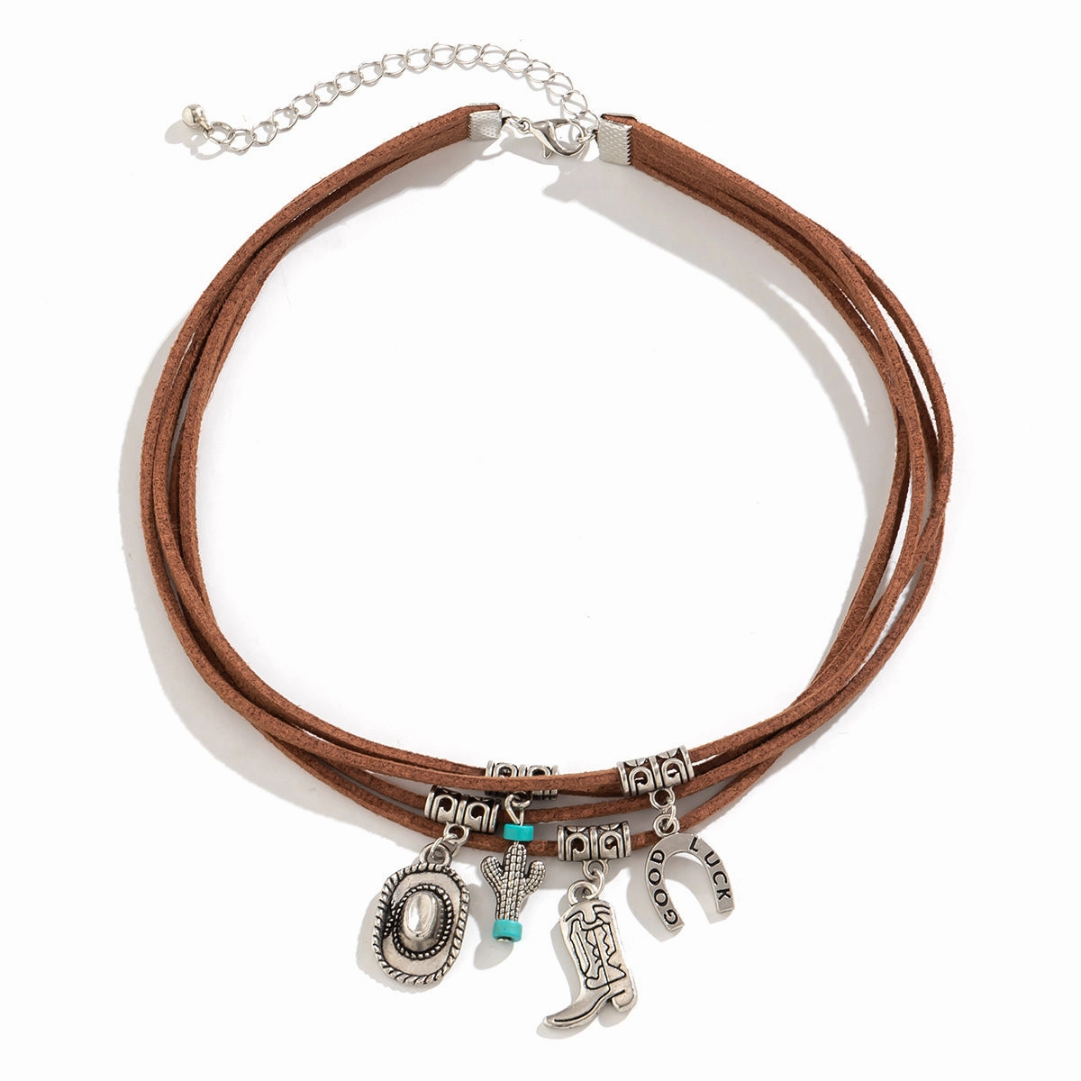 Wholesale Vintage Flower Plate Alloy Necklaces