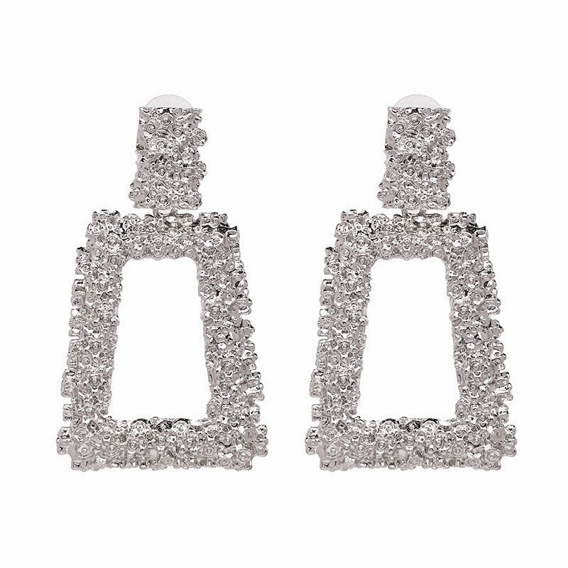 Wholesale Vintage Geometry Alloy Earrings