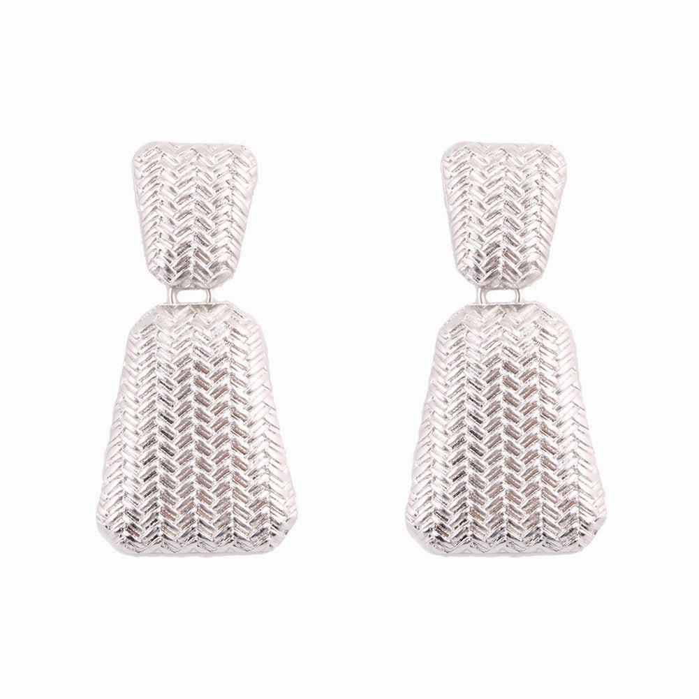 Wholesale Vintage Geometry Alloy Earrings