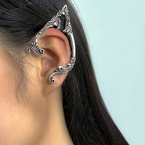 Wholesale Vintage Goth Theme Halloween Elf Alloy Earrings