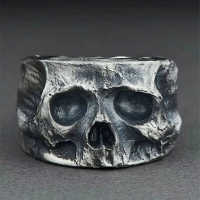 Wholesale Vintage Goth Theme Skull Alloy Rings
