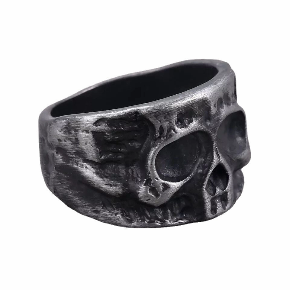 Wholesale Vintage Goth Theme Skull Alloy Rings