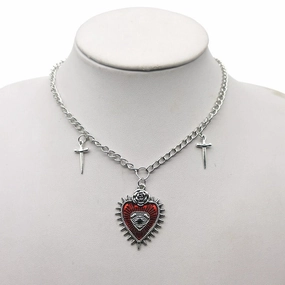 Wholesale Vintage Gothic Halloween Love Necklaces