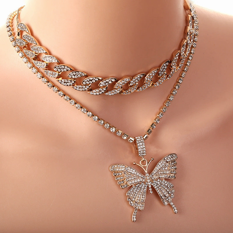 Wholesale Vintage Gothic Halloween Pendant Alloy Necklace