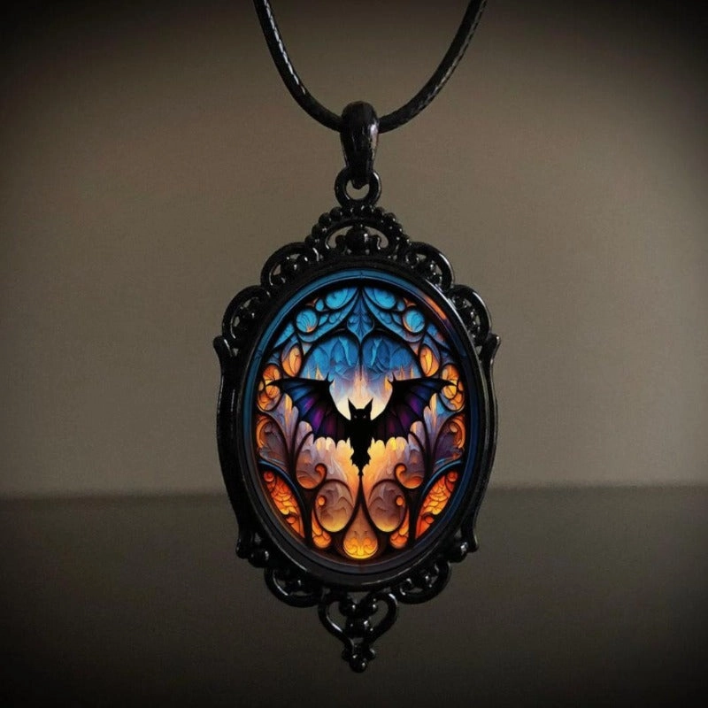 Wholesale Vintage Gothic Halloween Pendant Necklace