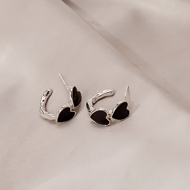 Wholesale Vintage Heart Alloy Earrings
