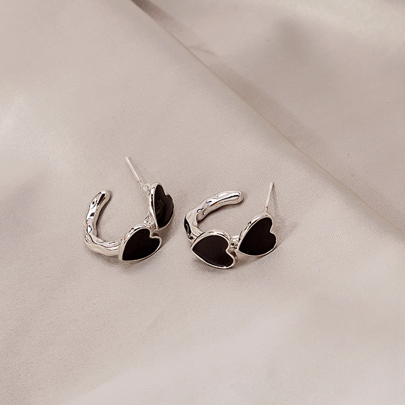 Wholesale Vintage Heart Alloy Earrings