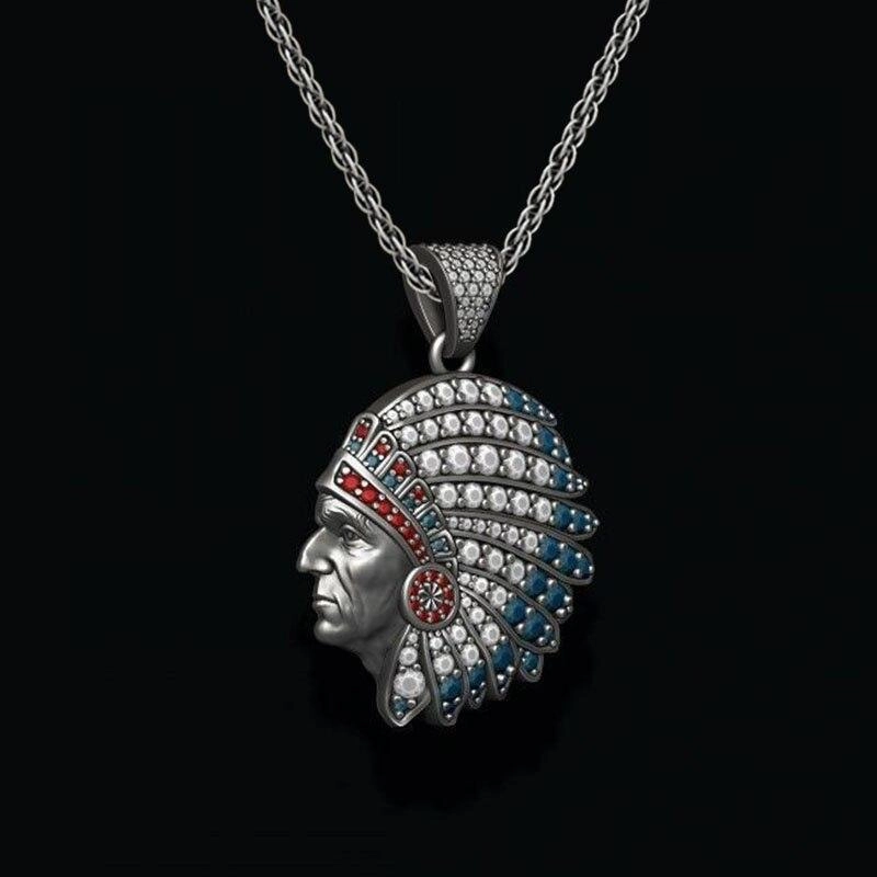 Wholesale Vintage Indian Chieftain Necklaces