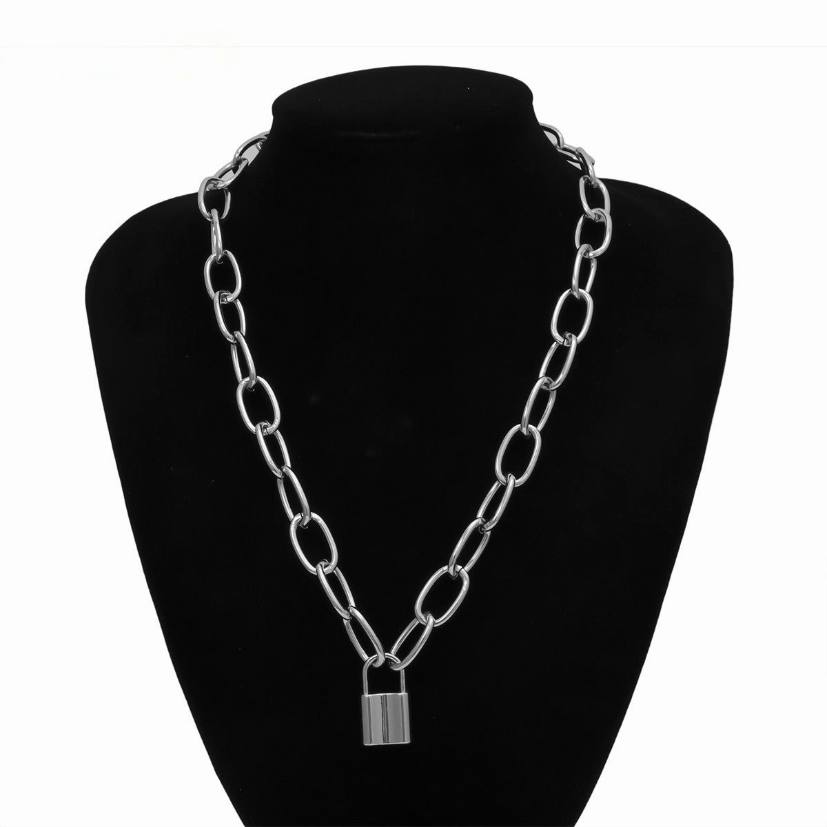 Wholesale Vintage Key Lock Shaped Alloy Necklaces