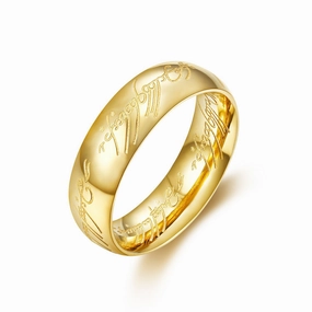 Wholesale Vintage magic ring titanium steel men's ring
