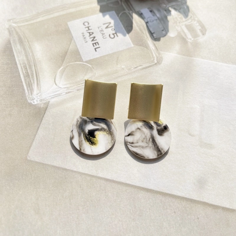 Wholesale Vintage Painted Acrylic Earrings
