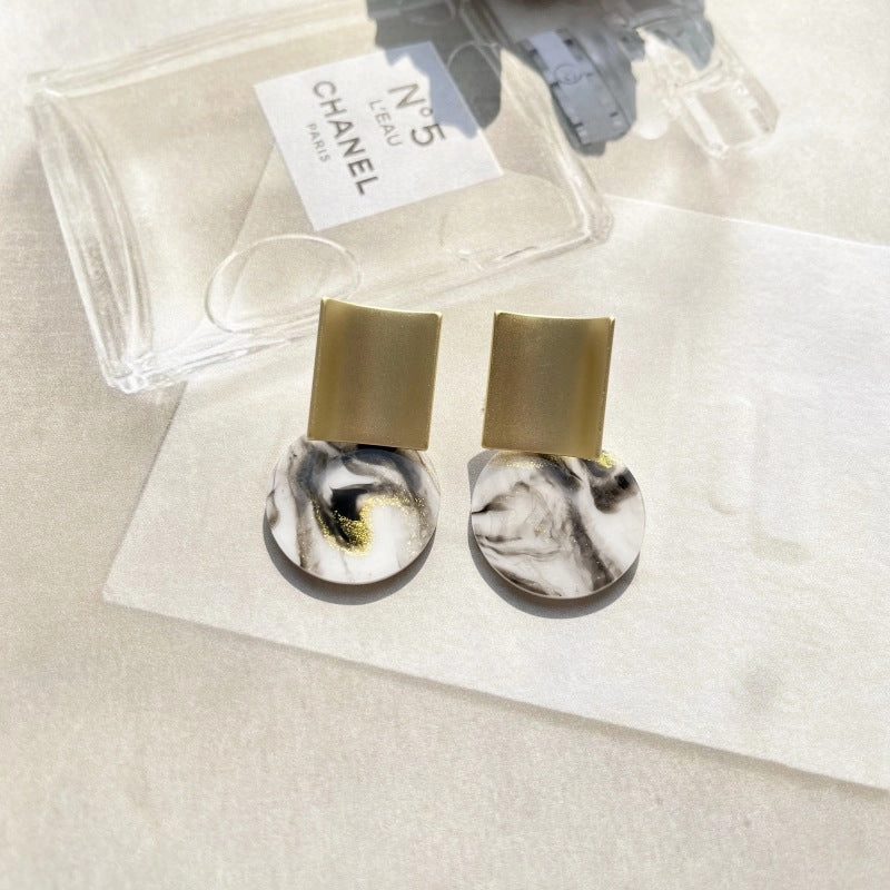 Wholesale Vintage Painted Acrylic Earrings