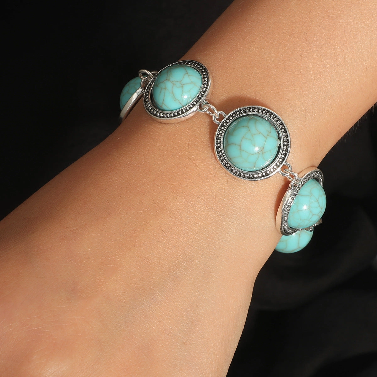 Wholesale Vintage Pearl Alloy Bracelet