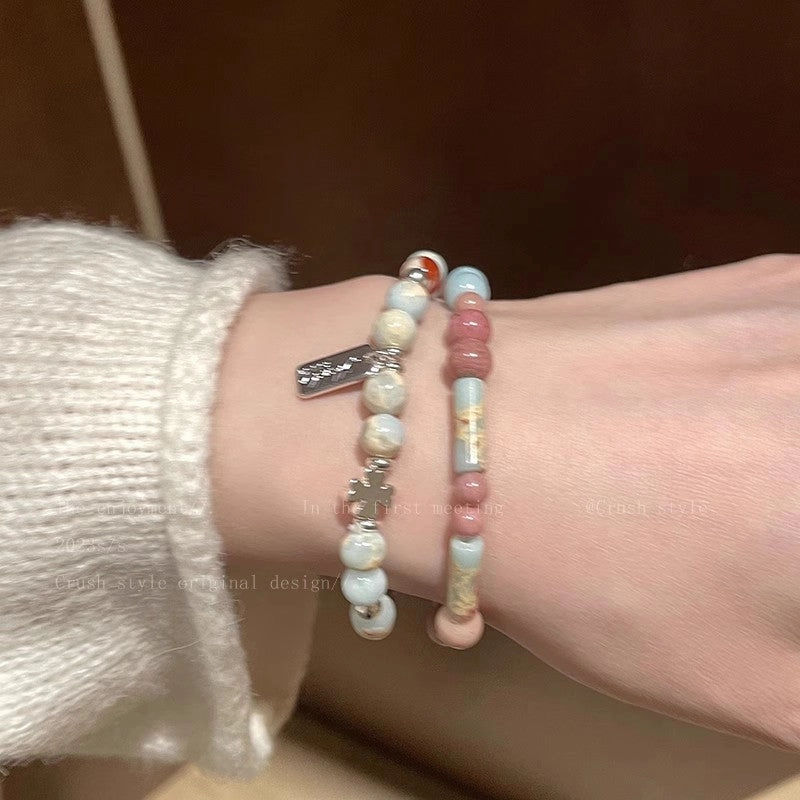 Wholesale Vintage Pearl Beaded Bracelet