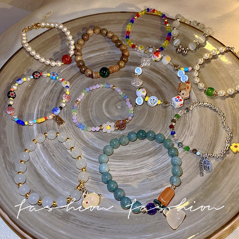 Wholesale Vintage Pearl Beaded Bracelet