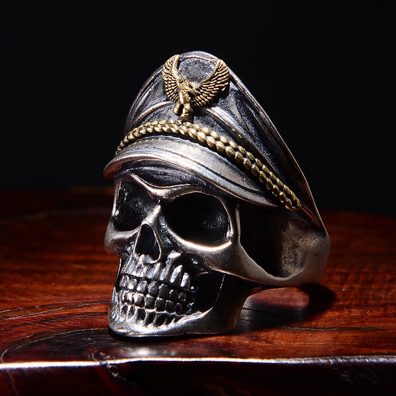 Wholesale Vintage Personalized Skull Open Ring