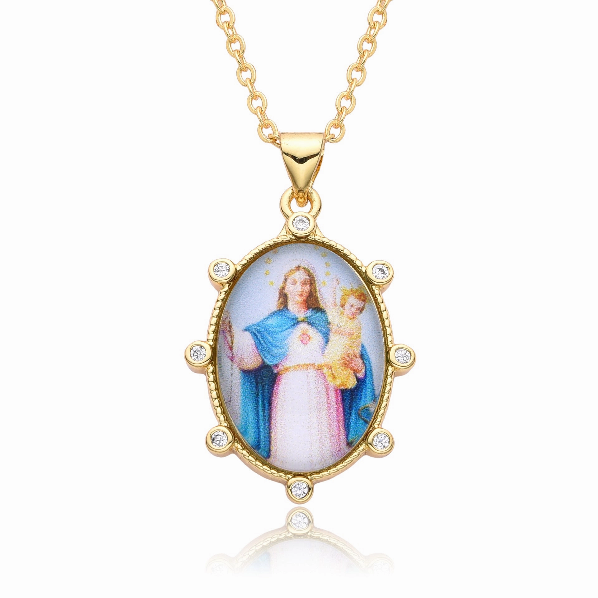 Wholesale Vintage Portrait Necklace