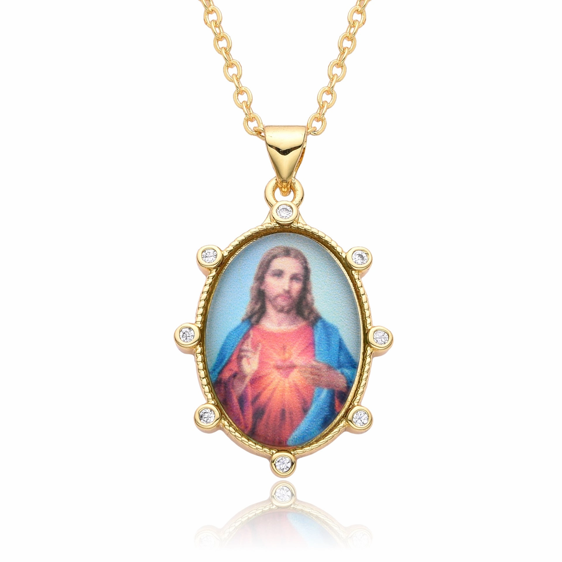 Wholesale Vintage Portrait Necklace