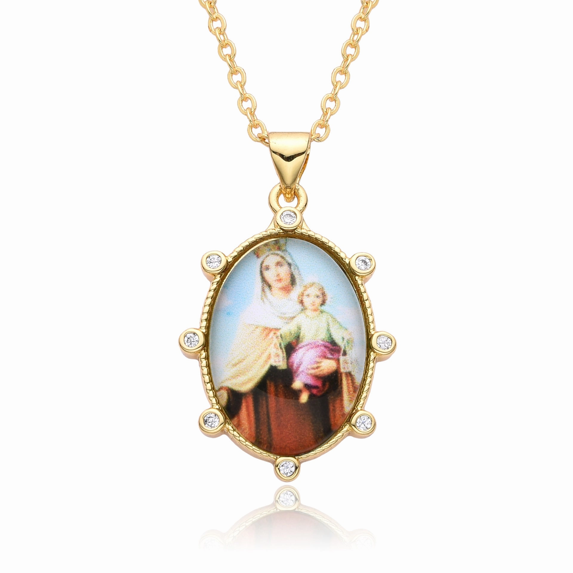 Wholesale Vintage Portrait Necklace