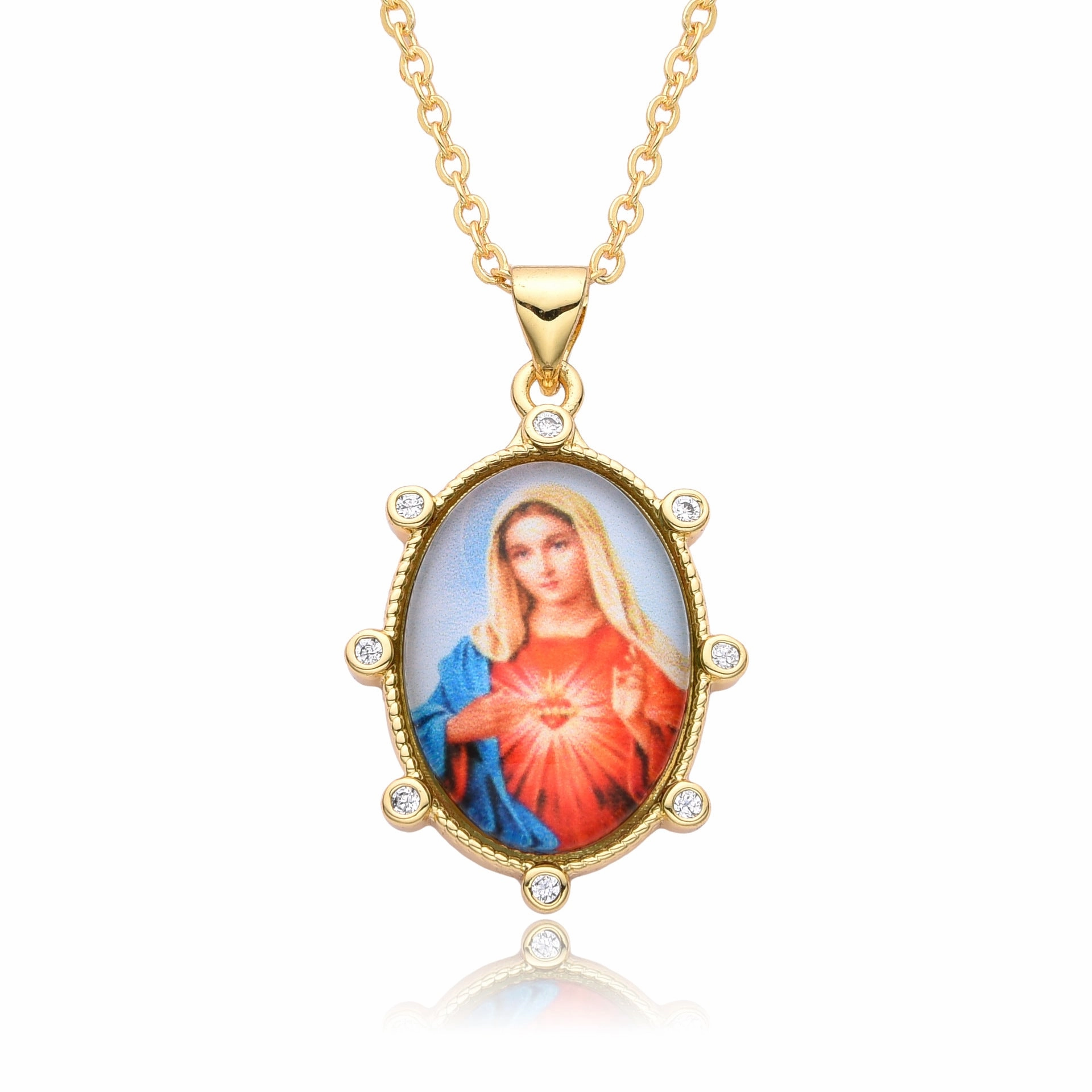 Wholesale Vintage Portrait Necklace