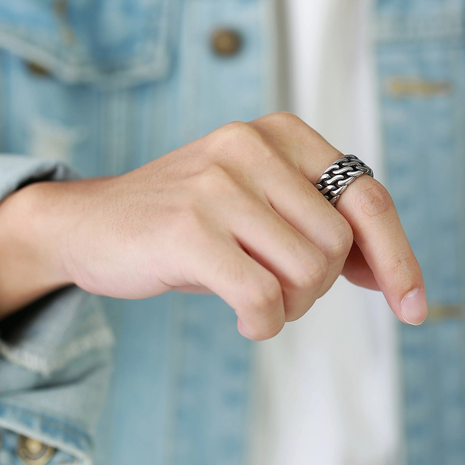 Wholesale Vintage Stainless Steel Rings