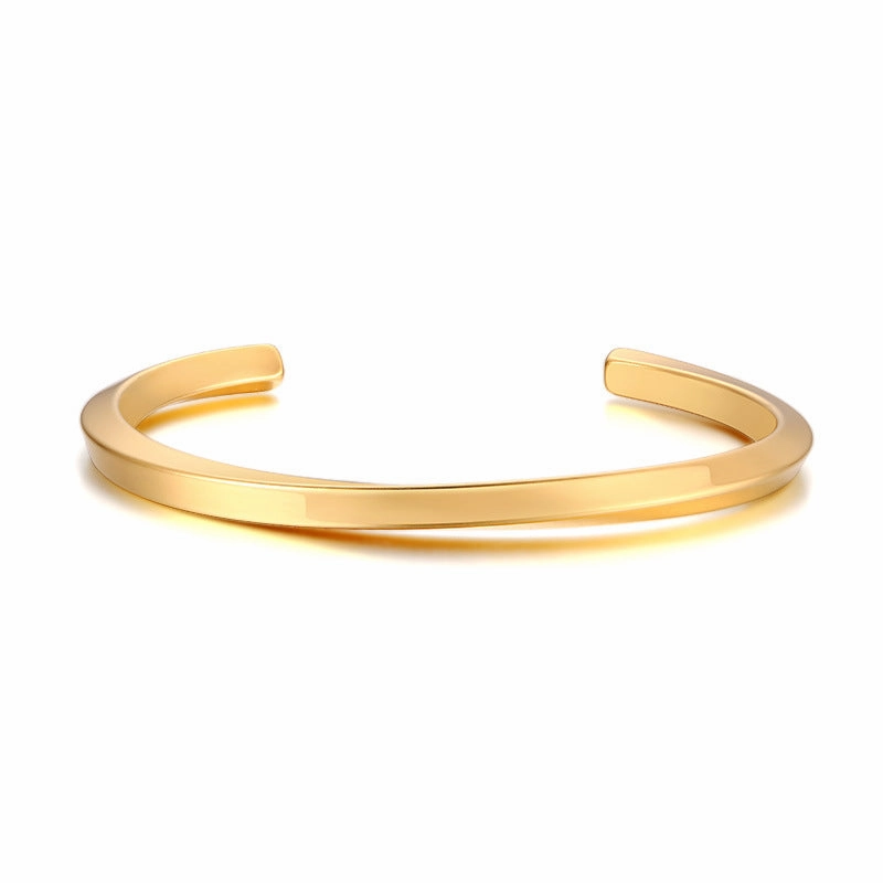 Wholesale Vintage Stainless Steel Twisted Open Bracelets