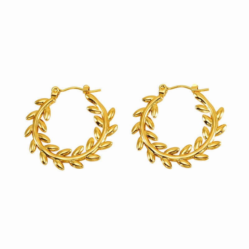 Wholesale Vintage Style Five-pointed Star Earrings